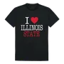 W Republic I Love Tee Shirt Illinois Fighting Illini 551-124