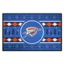 Fan Mats Oklahoma City Thunder Holiday Sweater Starter Accent Rug - 19In. X 30In.