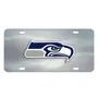 Fan Mats Seattle Seahawks 3D Stainless Steel License Plate