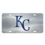 Fan Mats Kansas City Royals 3D Stainless Steel License Plate