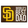Fan Mats San Diego Padres Starter Accent Rug - 19In. X 30In. World's Best Dad Starter Mat