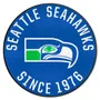Fan Mats Seattle Seahawks Roundel Rug - 27In. Diameter