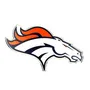 Fan Mats Denver Broncos Heavy Duty Aluminum Embossed Color Emblem
