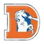Fan Mats Denver Broncos Heavy Duty Aluminum Embossed Color Emblem - Alternate
