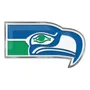 Fan Mats Seattle Seahawks Heavy Duty Aluminum Embossed Color Emblem - Alternate