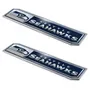 Fan Mats Seattle Seahawks 2 Piece Heavy Duty Aluminum Embossed Truck Emblem Set