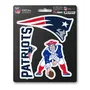 Fan Mats New England Patriots 3 Piece Decal Sticker Set