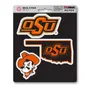 Fan Mats Oklahoma State Cowboys 3 Piece Decal Sticker Set