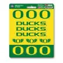 Fan Mats Oregon Ducks 12 Count Mini Decal Sticker Pack