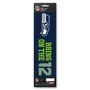 Fan Mats Seattle Seahawks 2 Piece Team Slogan Decal Sticker Set