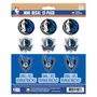 Fan Mats Dallas Mavericks 12 Count Mini Decal Sticker Pack