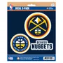 Fan Mats Denver Nuggets 3 Piece Decal Sticker Set