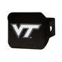 Fan Mats Virginia Tech Hokies Black Metal Hitch Cover With Metal Chrome 3D Emblem