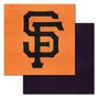 Fan Mats San Francisco Giants Team Carpet Tiles - 45 Sq Ft. Logo On Orange