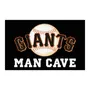 Fan Mats San Francisco Giants Man Cave Ulti-Mat Rug - 5Ft. X 8Ft.