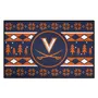 Fan Mats Virginia Cavaliers Holiday Sweater Starter Mat Accent Rug - 19In. X 30In.