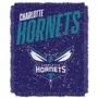 NBA-019 Northwest Charlotte Hornets Headliner Jacquard Throw, 46"X60" 